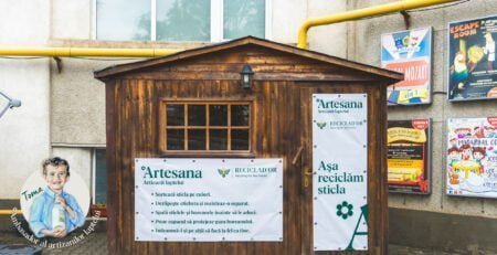 Artesana deschide primul său centru de colectare a ambalajelor din sticlă