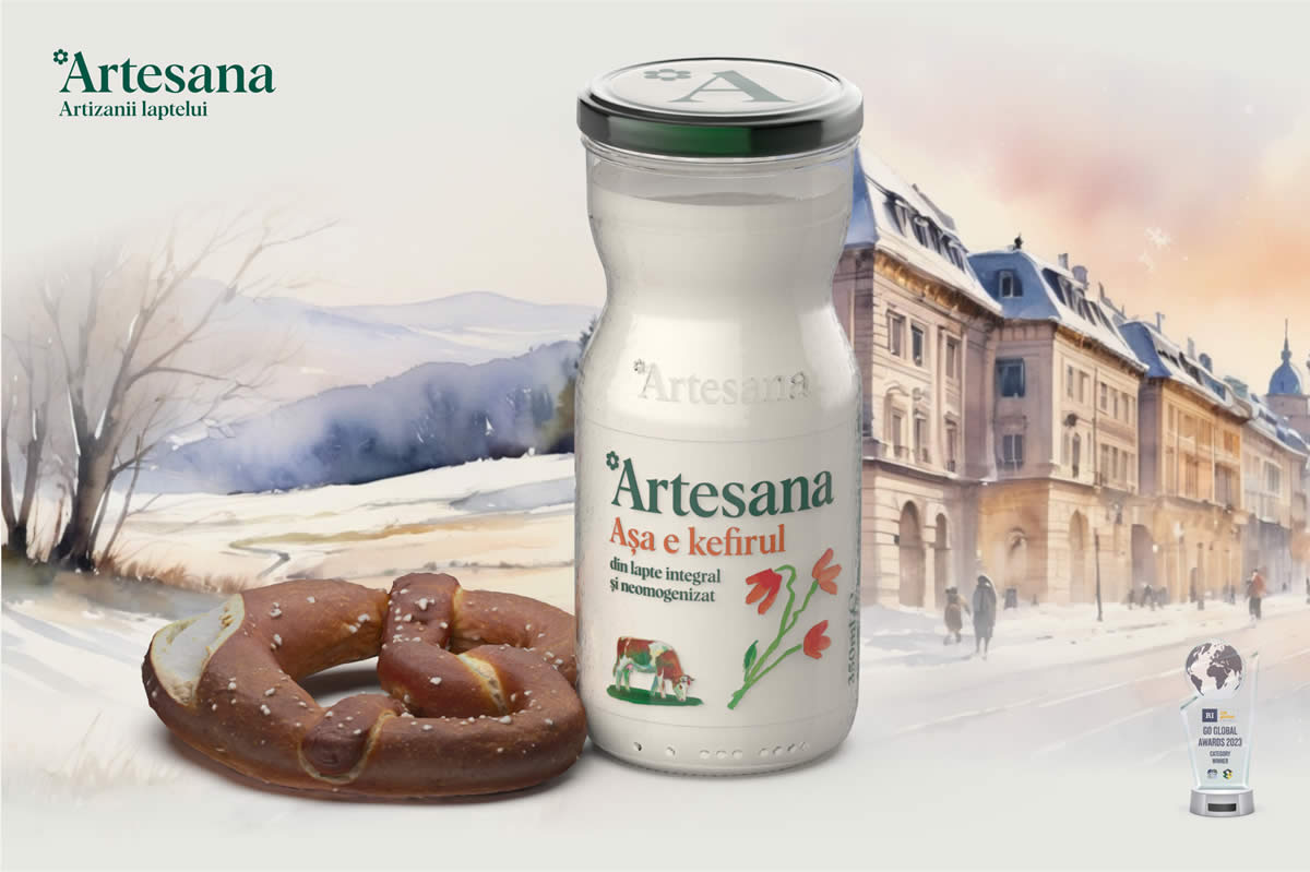 Kefir lapte neomogenizat Artesana