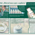Material vizual Artesana cu poveste ilustrată despre laptele cu caimac și amintirile copilăriei.