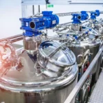 Echipament de pasteurizare a laptelului intr-o fabrica de lactate