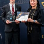 Alina Donici - fondatoarea Artesana - impreuna cu Ruben Ghidiceanu