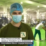 Marco - angajat Artesana in fabrica