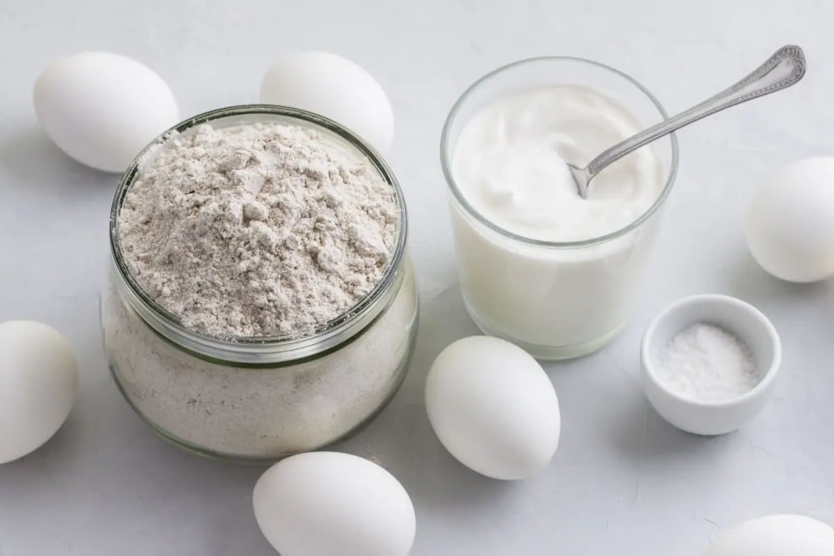 ingrediente pentru plăcinta cu kefir 