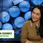Alina Donici, cofondatoarea Artesana, în timpul unui interviu G4Food.ro despre produse lactate artizanale, lapte românesc și dezvoltarea brandului Artesana în industria alimentară din România.