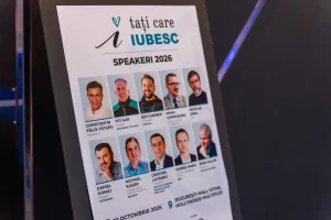 Afișul „Tați care iubesc” 2026, cu invitații evenimentului, printre care Daniel Donici, fondator Artesana.